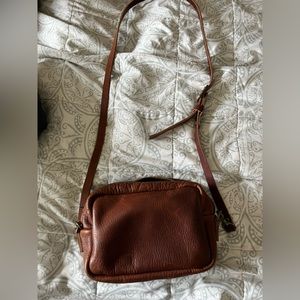 Go Forth Goods Saddle Sarah with Saddle Strap - GUC Genuine leather